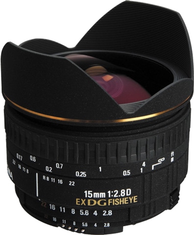ニコン用 Sigma 15mm f/2.8 D EX Fisheye 3619 Sigma 15mm f/2.8 D EX Fisheye Lens for Nikon 3619 | eBay